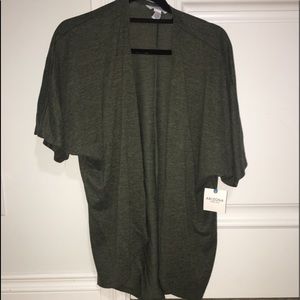 Olive Green Cardigan